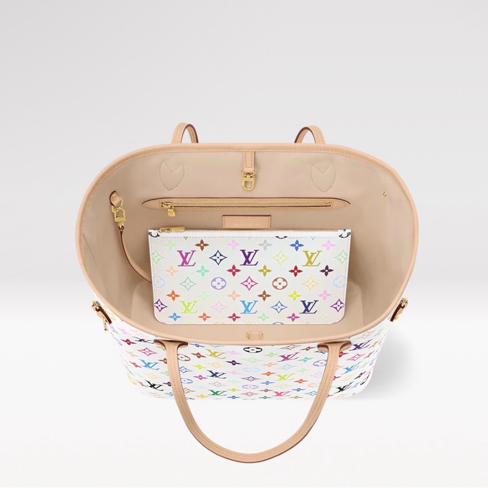 Louis Vuitton x Takashi Murakami Neverfull MM - Picture 3 of 6
